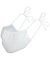 Clover face mask, White