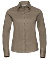 Women's long sleeve classic twill shirt
