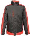 Contrast insulated jacket