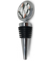 Metal Wine Bottle Stopper w/Insert