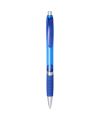 Turbo translucent ballpoint pen with rubber grip