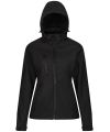 Women's venturer 3-layer hooded softshell jacket