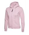 Ladies Classic Full Zip Hooded Sweatshirt