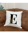 Cushion Cover - Canvas Effect 100% Polyester - 40cm x 40cm
