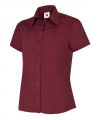 Ladies Poplin Half Sleeve Shirt