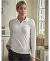 Ladies' Luxury Long Sleeve Stretch Polo