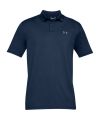 Performance polo textured