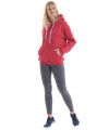Contrast Hooded Sweatshirt