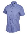 Ladies Poplin Half Sleeve Shirt