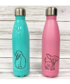 17oz / 500ml Stainless Steel Water Bottles Matt Finish