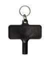 Largo plastic radiator key with keychain