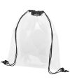 Lancaster transparent drawstring backpack