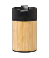 Arca 200 ml leak-proof copper vacuum bamboo tumbler