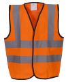 Kids hi-vis 2 b&b waistcoat (HVW100CH)