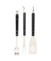 Bear BBQ apron with utensils and glove
