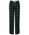 Women's tartan lounge pants