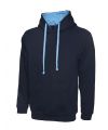 Contrast Hooded Sweatshirt