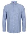 Gingham Pufy wicking long sleeve shirt