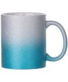 Sublimation 11oz Gradient Glitter Mug