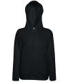 Lady-fit lightweight hooded sweatshirt