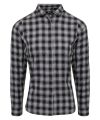 Women's Mulligan check cotton long sleeve shirt