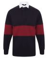 Panelled rugby shirt