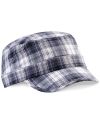 Plaid Army Cap