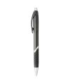 Turbo ballpoint pen with rubber grip