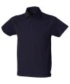 Short sleeve stretch polo