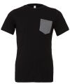 Unisex Jersey short sleeve pocket t-shirt