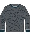 Burn-out long sleeve thermal