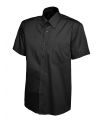 Mens Pinpoint Oxford Half Sleeve Shirt