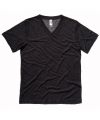 Unisex triblend v-neck t-shirt
