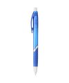 Turbo translucent ballpoint pen with rubber grip