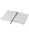 Spectrum A5 white notebook with coloured strap