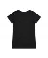 WO'S BEVEL V-NECK TEE - 4010