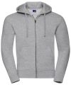 Authentic zipped hooded sweat