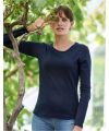 Ladies' Long Sleeve Interlock Tee