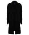 Women's longline open cardigan