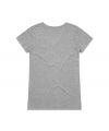 WO'S BEVEL V-NECK TEE - 4010