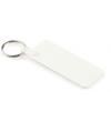 Aluminium Rectangle Key Tag w/ Rings & Tabs