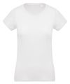 Women's organic cotton crew neck t-shirt