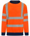 High visibility sweatshirt