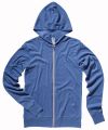 Unisex triblend lightweight hoodie