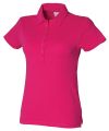 Women's short sleeve stretch polo