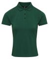 Women's Coolchecker plus piqué polo with CoolPlus®