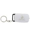 Clicker Keyring Torch - White/Silver