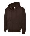 Adults Classic Full Zip Hooded Sweatshirt