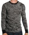 Burn-out long sleeve thermal