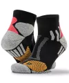 Technical compression sports socks